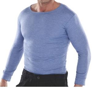 THVLS Blue Thermal Shirt long Sleeve